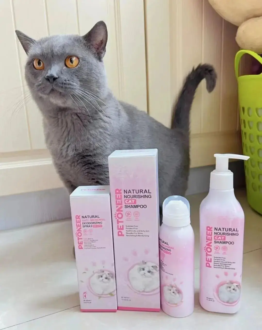 PETONEER贝德尼宠物洗护套装_狗狗沐浴露的香味持久性_猫咪狗狗除味护理