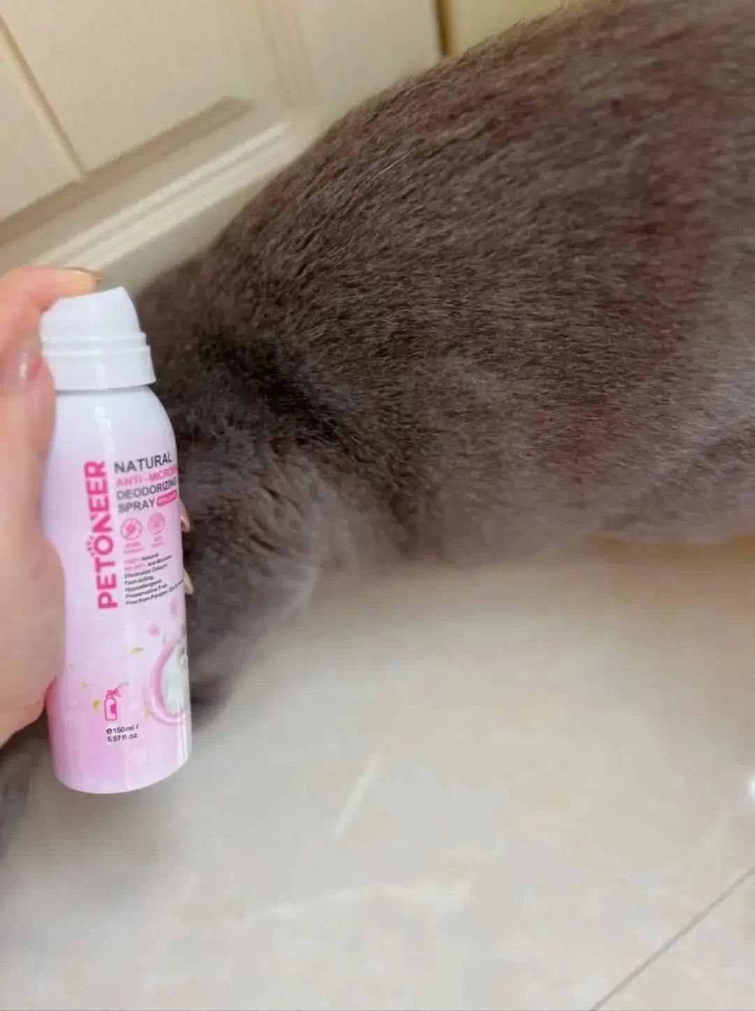 狗狗沐浴露的香味持久性_猫咪狗狗除味护理_PETONEER贝德尼宠物洗护套装