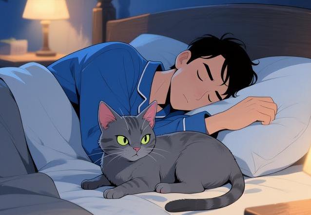 猫咪钻被窝取暖原因_猫咪为什么喜欢睡在书堆里_猫咪贴身睡觉安全感