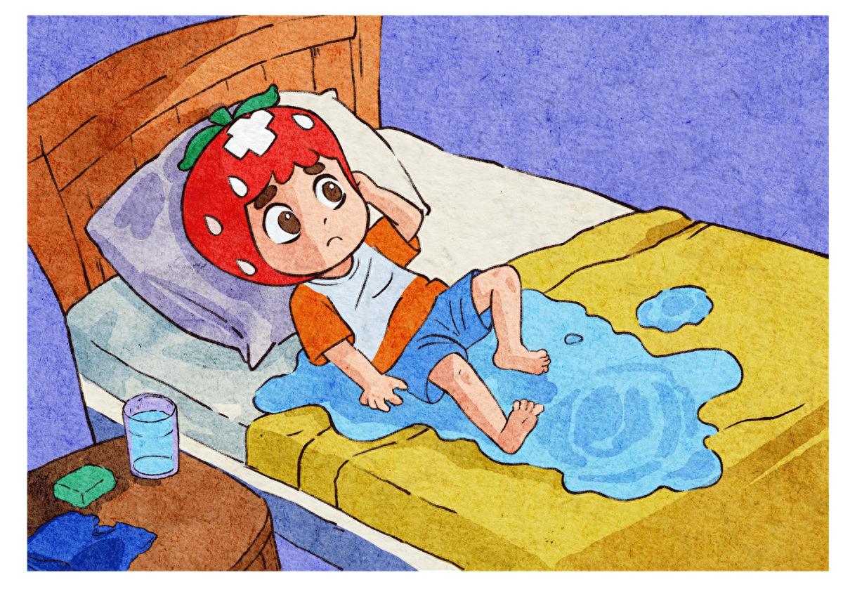 孩子6岁了还经常尿床,是病!得治!-派特超人-宠物