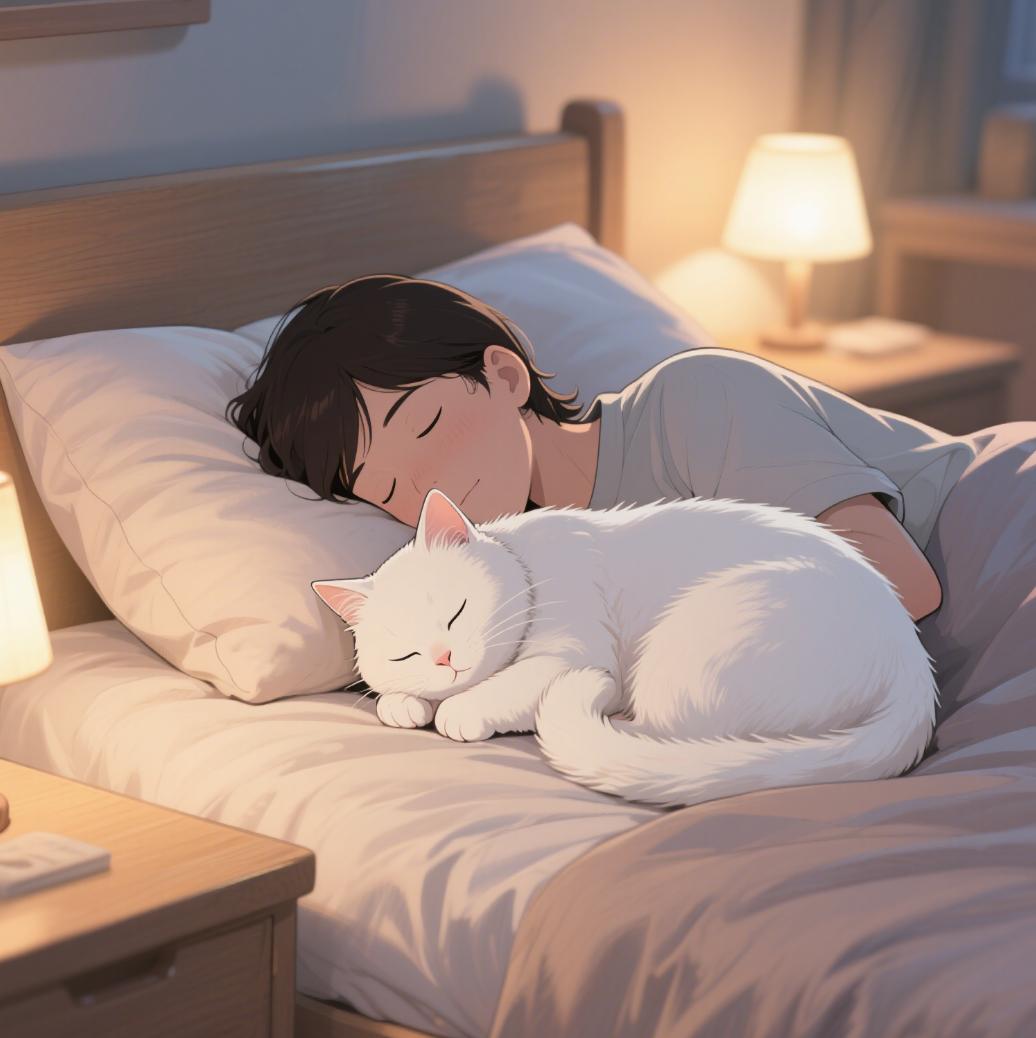 猫咪睡觉位置分析_猫咪为什么喜欢睡在书堆里_猫咪性格判断