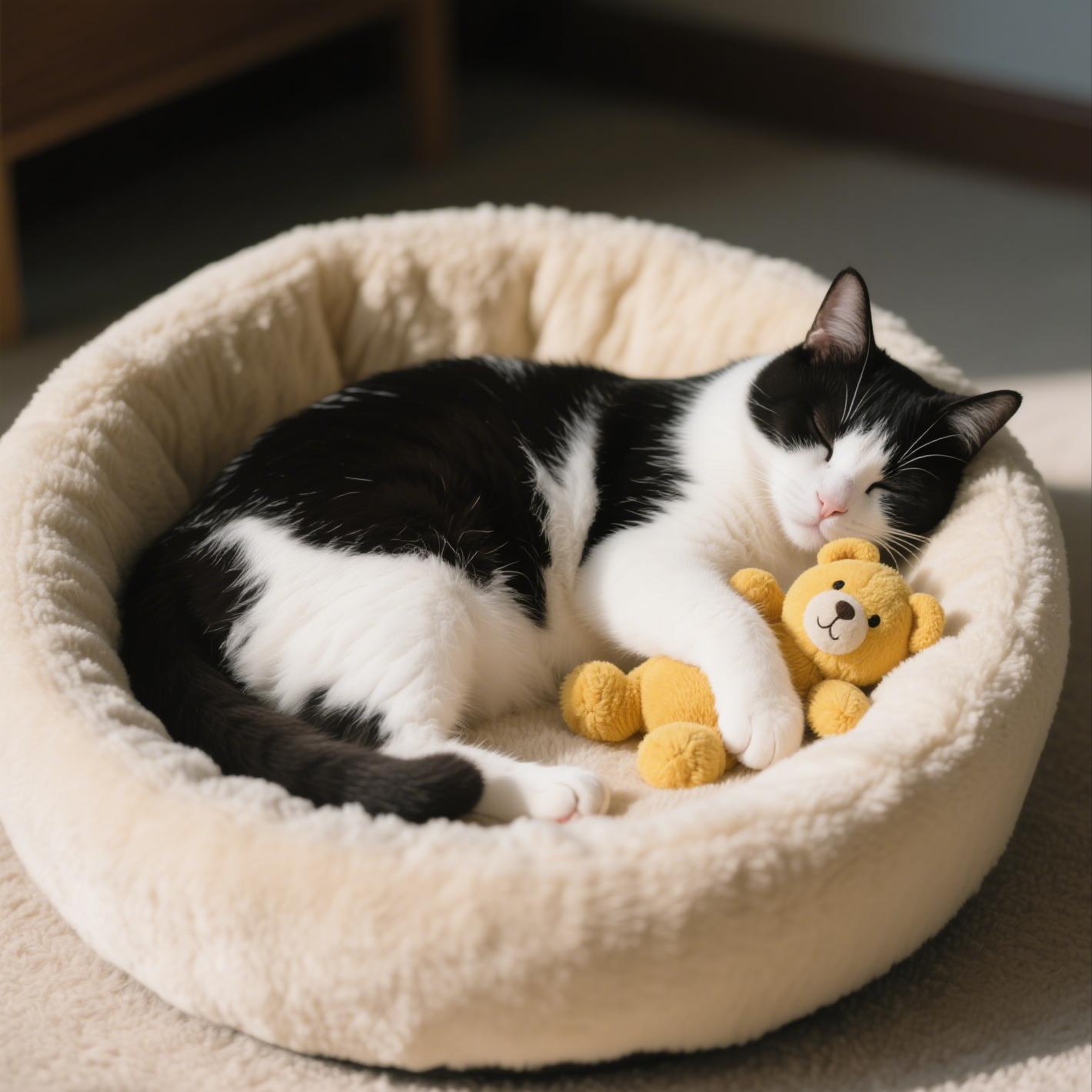 猫咪睡姿分析_猫咪为什么喜欢睡在书堆里_猫咪寻找安全感睡姿
