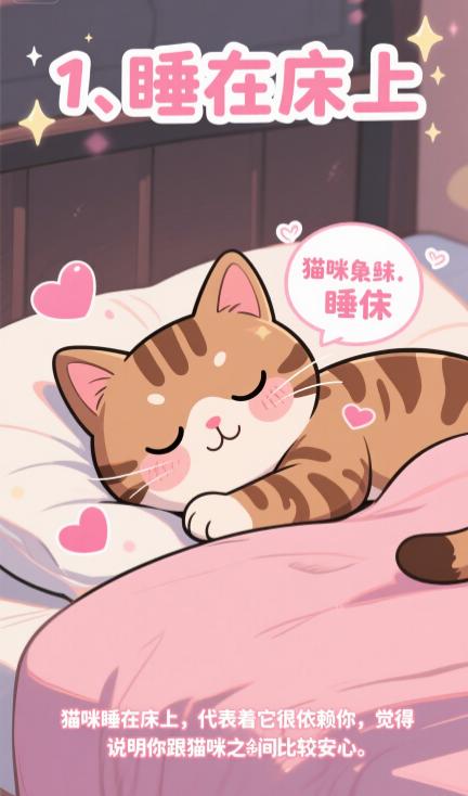 猫咪睡觉地点分析_猫咪对家信任值解读_猫咪为什么喜欢睡在书堆里