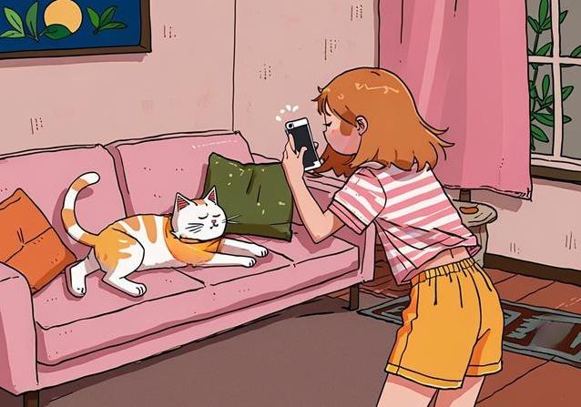 猫咪学猫叫互动_猫咪打呼噜不一定是舒服也可能是呼吸道问题_猫咪撸猫按摩技巧