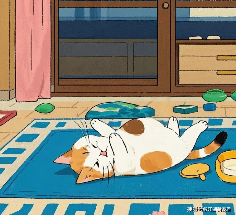 猫咪最喜欢的放松方式_猫咪表达爱意的行为_猫咪爱主人的信号