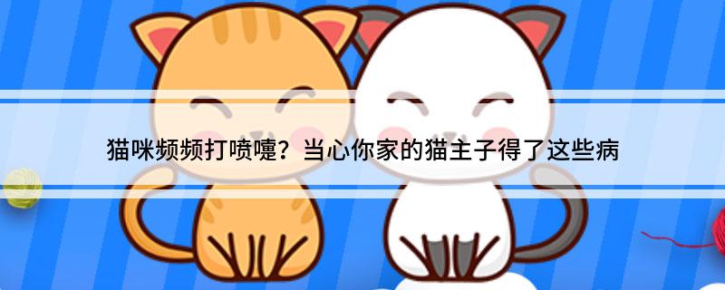 猫咪频繁打喷嚏疾病原因_你家鸟儿总打喷嚏？警惕这几种常见疾病_猫咪打喷嚏预示疾病
