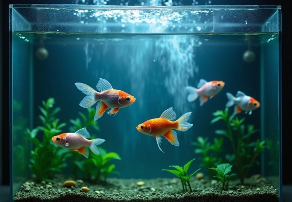 金鱼低水温换水_鱼缸换水禁忌_鱼缸水流太强的鱼类伤害