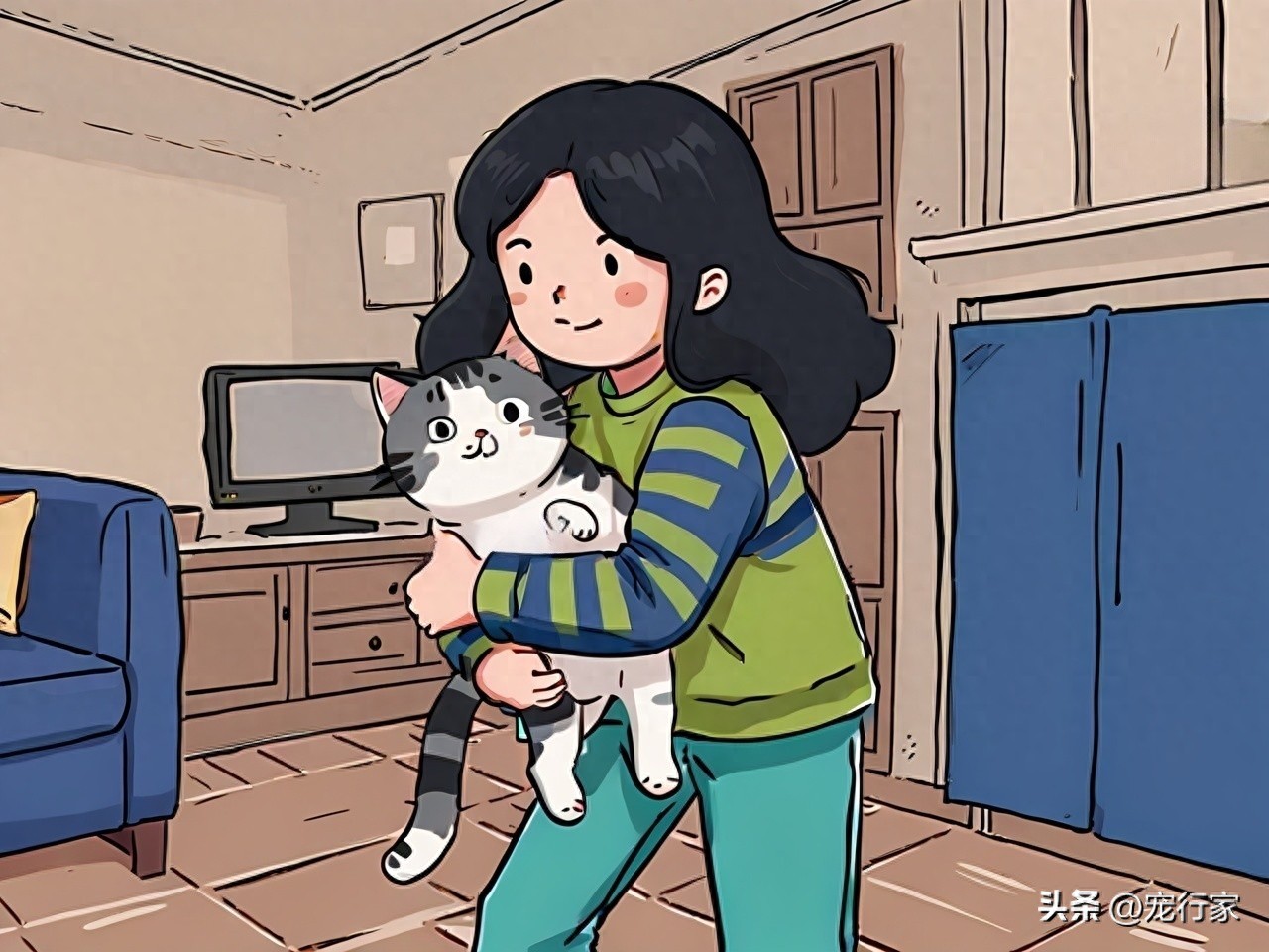 一抱起来就身体发紧的猫,内心藏着这些伤-派特超人-宠物